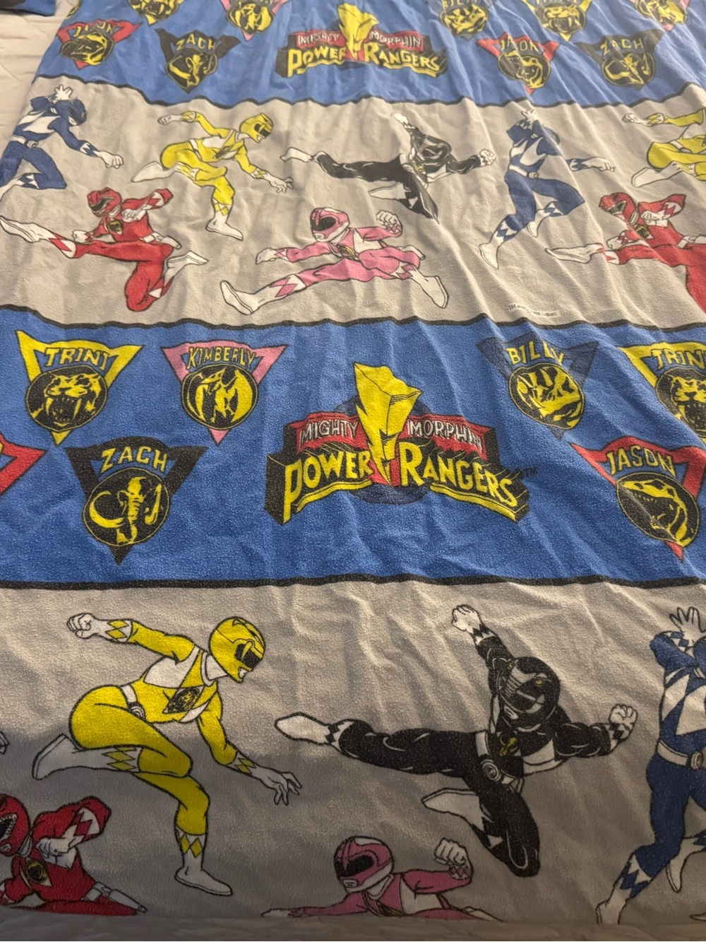 Power Ranger complete twin sheet set - Picture 2 of 9